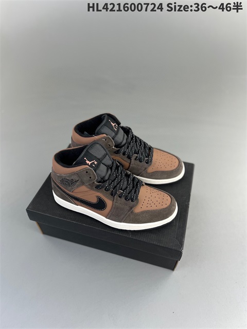 women air jordan 1 shoes H 2023-10-26-381
